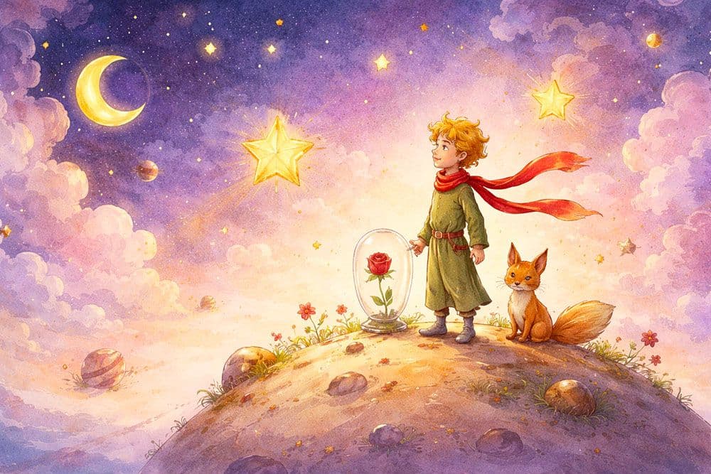 Malý princ je nově ke stažení zdarma – v češtině